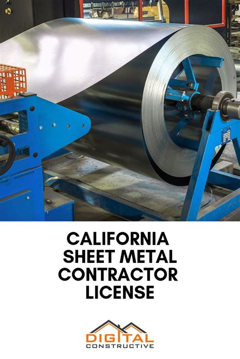 sheet metal contractor license|sheet metal workers license renewal.